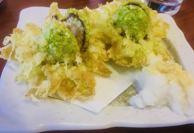 ふきのとうの天ぷら