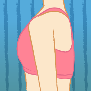 巻き肩